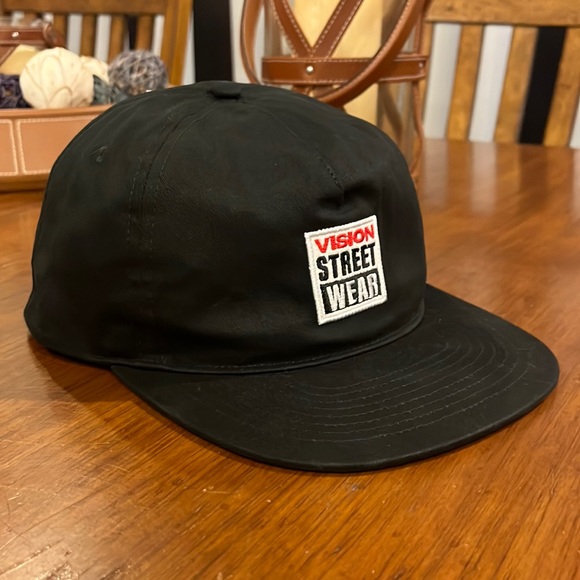 Vision Street Wear VSW Snap Back Hat Ball Cap Skateboard Skate BMX new Authentic - Picture 1 of 16